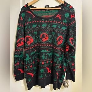 Torrid Jurassic Park Christmas Sweater